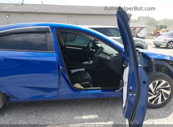 2HGFC2E57HH568305 2017 HONDA CIVIC Blue Vista interior delantera