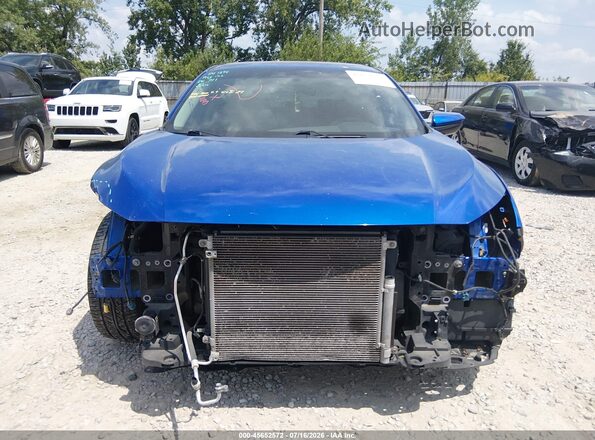 2HGFC2E57HH568305 2017 HONDA CIVIC Blue Vista frontal