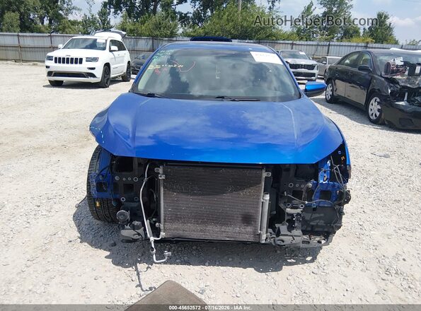 2HGFC2E57HH568305 2017 HONDA CIVIC Blue Vista interior trasera