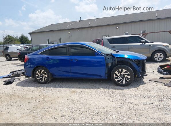 2HGFC2E57HH568305 2017 HONDA CIVIC Blue Vista interior de 360 grados