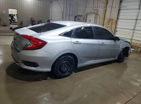 2HGFC2E60KH605629 2019 HONDA CIVIC Silver უკანა მარჯვენა