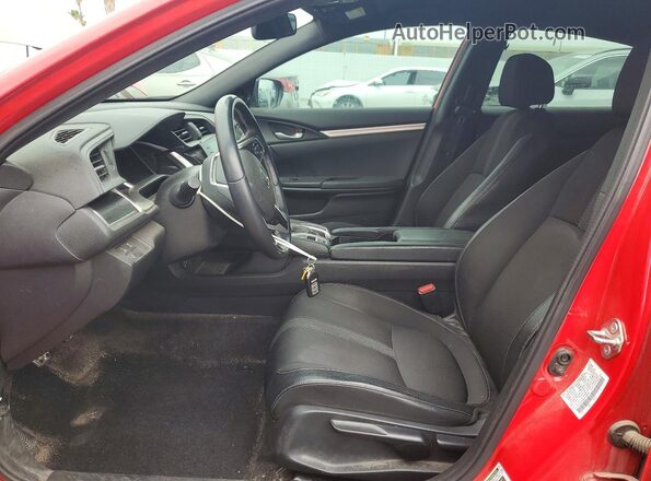 2HGFC2E80KH508996 2019 HONDA CIVIC Red Widok wnętrza z przodu
