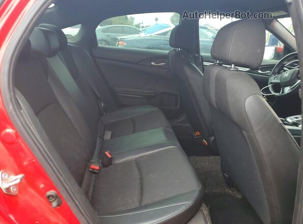 2HGFC2E80KH508996 2019 HONDA CIVIC Red Widok tylnych siedzeń