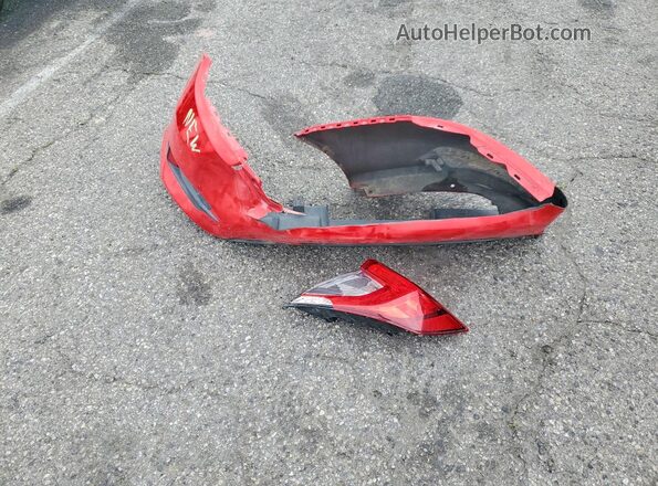 2HGFC2E80KH508996 2019 HONDA CIVIC Red Widok komory silnika