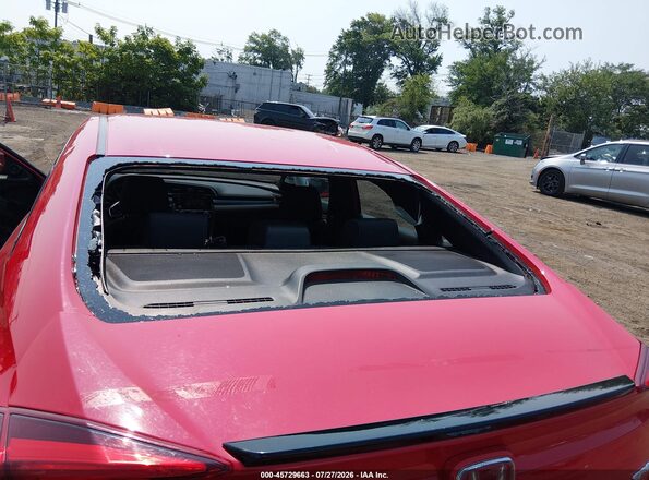 2HGFC2E82KH525945 2019 HONDA CIVIC Red წინა ხედი