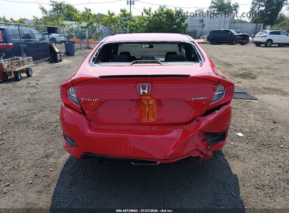 2HGFC2E82KH525945 2019 HONDA CIVIC Red 