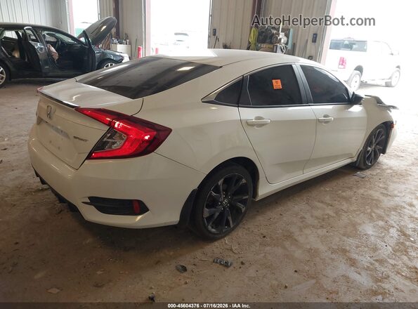 2HGFC2E82LH579117 2020 HONDA CIVIC White უკანა მარჯვენა