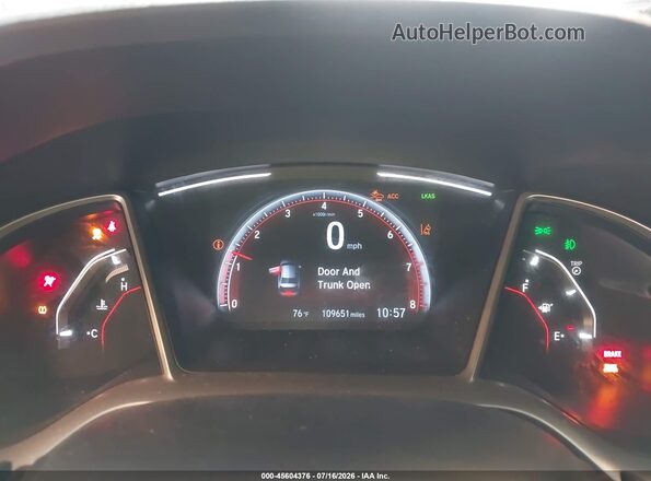 2HGFC2E82LH579117 2020 HONDA CIVIC White უკანა სავარძლების ხედი