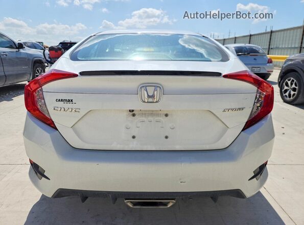 2HGFC2E83LH560298 2020 HONDA CIVIC White Widok z tyłu