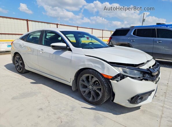 2HGFC2E83LH560298 2020 HONDA CIVIC White Przód prawy