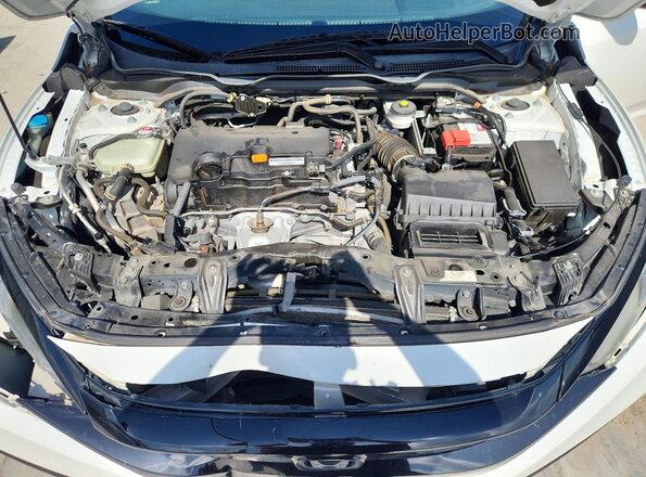 2HGFC2E83LH560298 2020 HONDA CIVIC White Widok wnętrza z tyłu