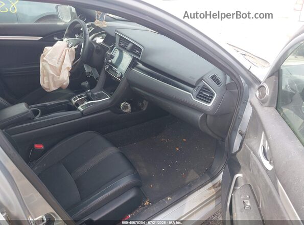 2HGFC2E85LH528517 2020 HONDA CIVIC Серебряный Вид салона спереди