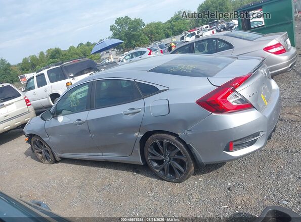 2HGFC2E85LH528517 2020 HONDA CIVIC Серебряный Панорамный вид салона 360°