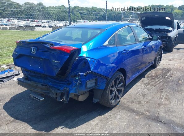 2HGFC2E88LH575167 2020 HONDA CIVIC Blue Tył prawy