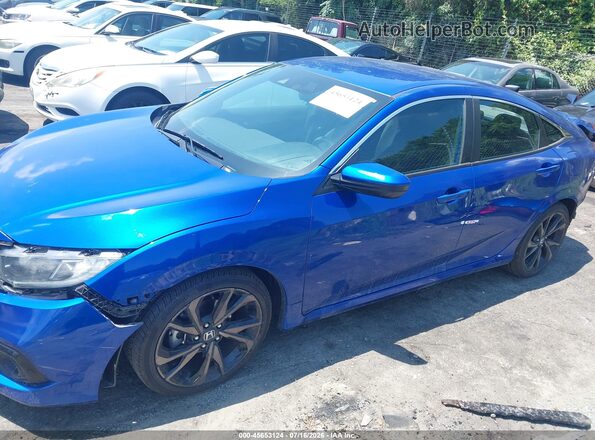 2HGFC2E88LH575167 2020 HONDA CIVIC Blue 