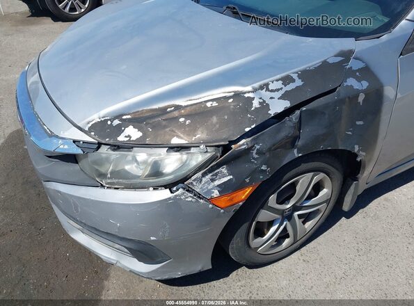 2HGFC2F50GH511490 2016 HONDA CIVIC Silver Front view