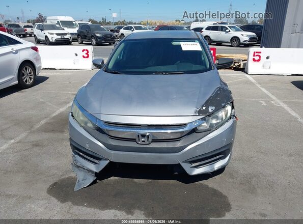 2HGFC2F50GH511490 2016 HONDA CIVIC Silver Instrument cluster view