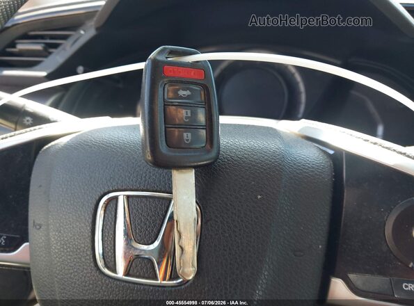 2HGFC2F50GH511490 2016 HONDA CIVIC Silver Dashboard view