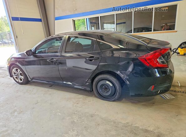 2HGFC2F50GH515328 2016 HONDA CIVIC Black Задня ліва чверть