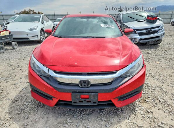 2HGFC2F50GH566912 2016 HONDA CIVIC Красный Вид спереди