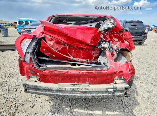 2HGFC2F50GH566912 2016 HONDA CIVIC Красный Вид сзади