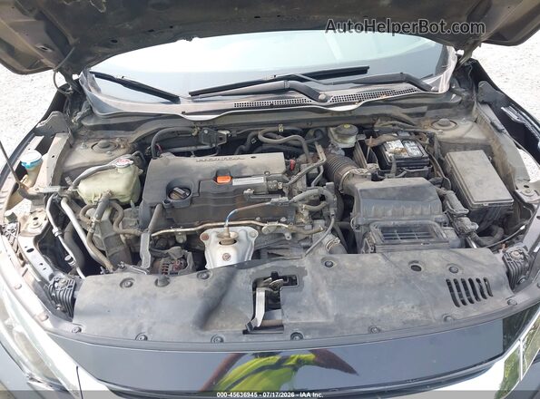 2HGFC2F50GH570006 2016 HONDA CIVIC Black Вид ззаду