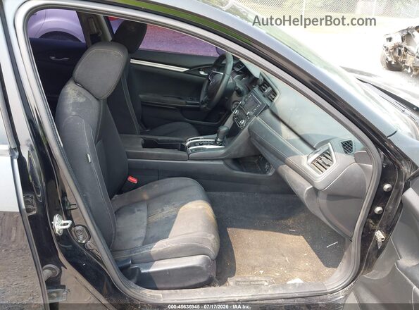 2HGFC2F50GH570006 2016 HONDA CIVIC Black Вид салону спереду