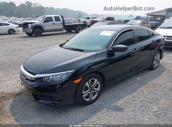 2HGFC2F50GH570006 2016 HONDA CIVIC Black Передня ліва чверть