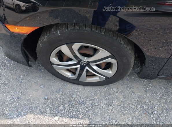 2HGFC2F50GH570006 2016 HONDA CIVIC Black Вид панелі приладів