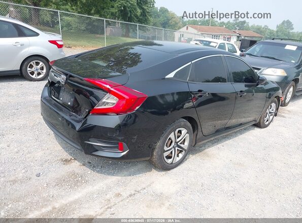 2HGFC2F50GH570006 2016 HONDA CIVIC Black Задня права чверть