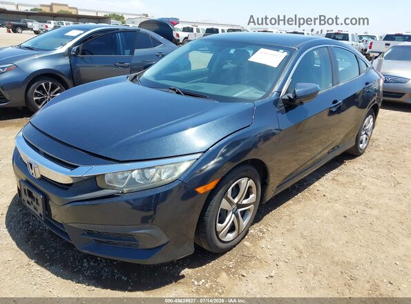 2HGFC2F50HH505707 2017 HONDA CIVIC Dark Blue Front view