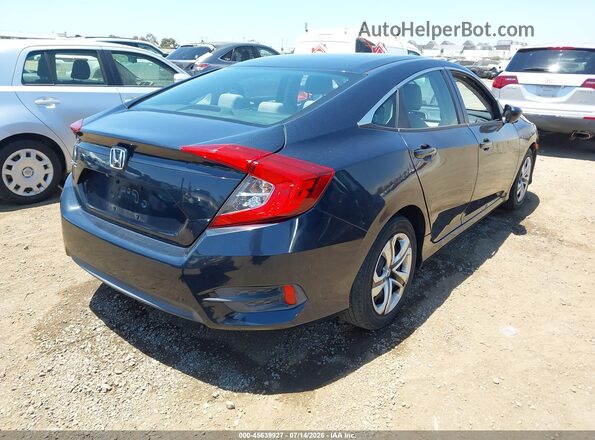 2HGFC2F50HH505707 2017 HONDA CIVIC Dark Blue Rear right