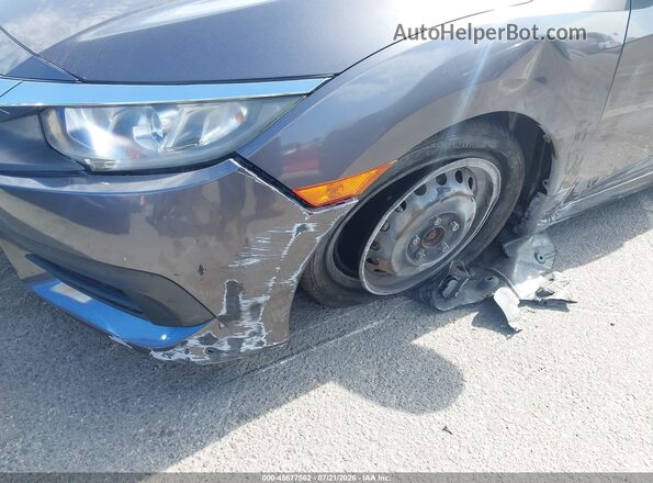 2HGFC2F50HH507554 2017 HONDA CIVIC Серый Вид спереди