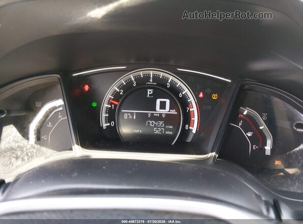 2HGFC2F50HH519185 2017 HONDA CIVIC Черный Вид задних сидений