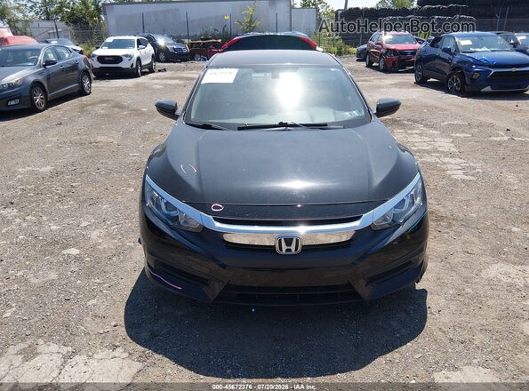 2HGFC2F50HH519185 2017 HONDA CIVIC Черный Вид щитка приборов
