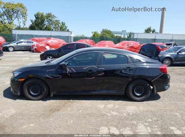 2HGFC2F50HH519185 2017 HONDA CIVIC Черный Панорамный вид салона 360°