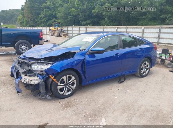 2HGFC2F50HH525827 2017 HONDA CIVIC Blue Vista tres cuartos delantera izquierda