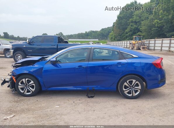 2HGFC2F50HH525827 2017 HONDA CIVIC Blue Vista interior de 360 grados