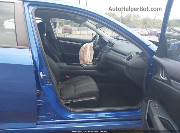 2HGFC2F50HH525827 2017 HONDA CIVIC Blue Vista interior delantera