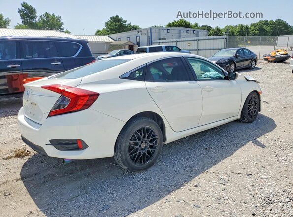 2HGFC2F50JH531052 2018 HONDA CIVIC Белый Задняя правая четверть