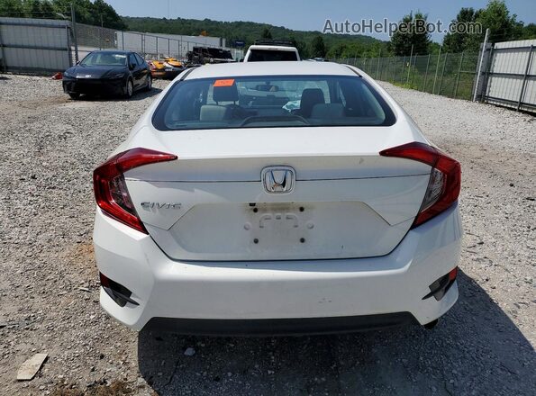 2HGFC2F50JH531052 2018 HONDA CIVIC Белый Вид сзади