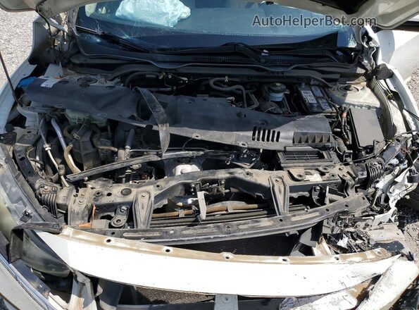2HGFC2F50JH531052 2018 HONDA CIVIC Белый Вид задней части салона