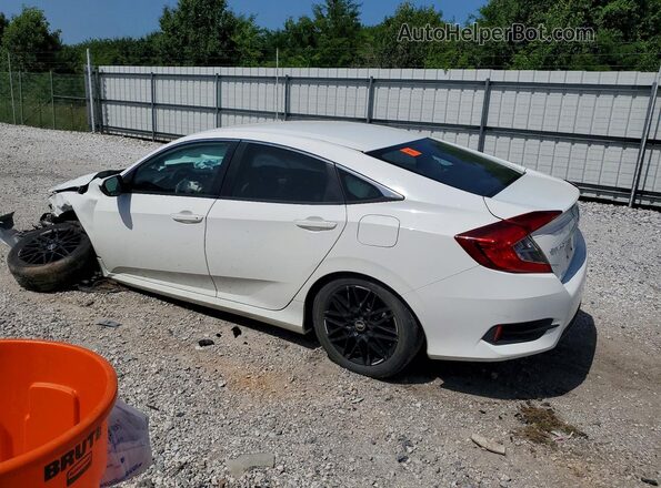 2HGFC2F50JH531052 2018 HONDA CIVIC Белый Задняя левая четверть