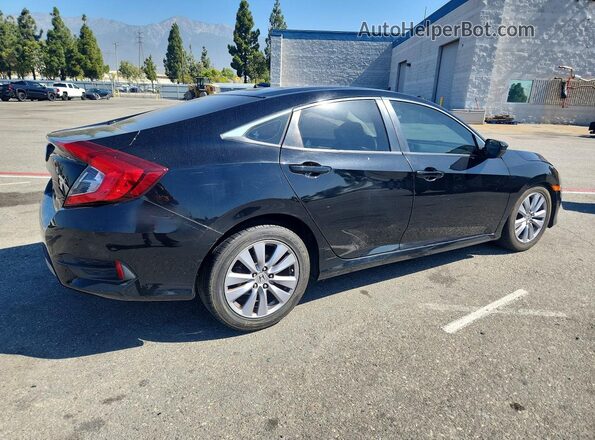 2HGFC2F50JH535571 2018 HONDA CIVIC Black Հետևի աջ