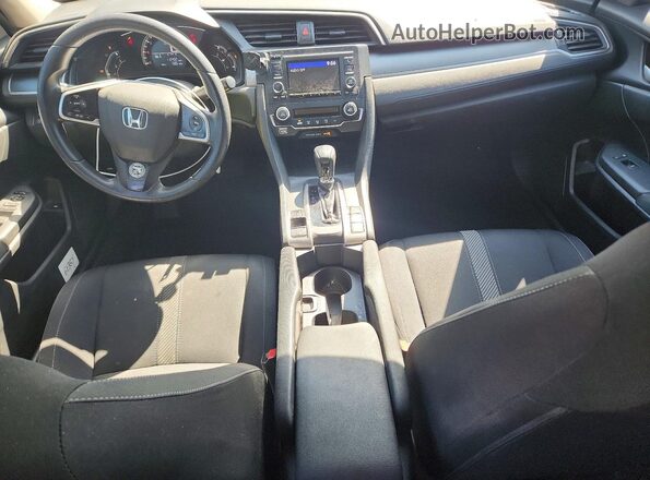 2HGFC2F50JH535571 2018 HONDA CIVIC Black Առջևի վահանակի տեսք