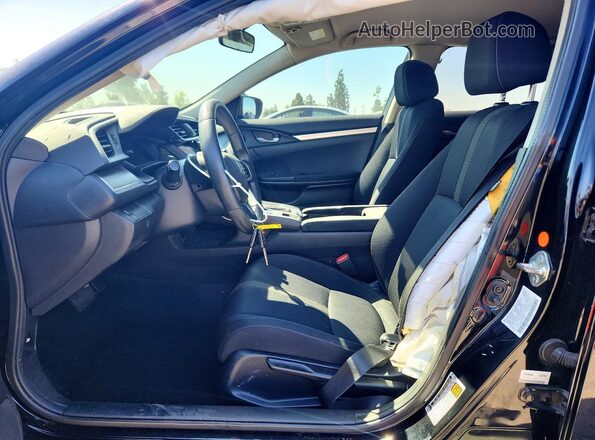 2HGFC2F50JH535571 2018 HONDA CIVIC Black Սալոնի դիմացի տեսք
