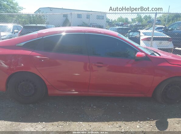 2HGFC2F50JH552905 2018 HONDA CIVIC Красный Панорамный вид салона 360°