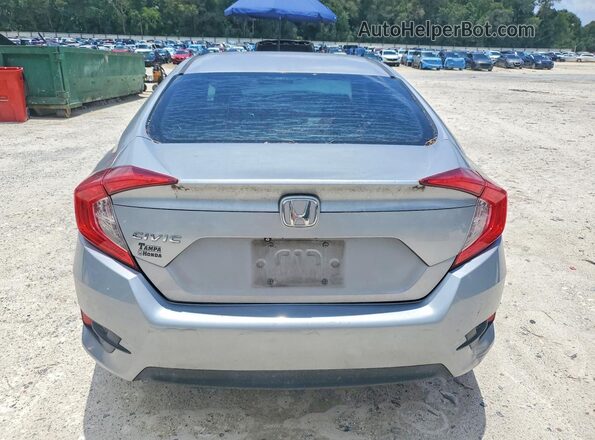 2HGFC2F50JH564567 2018 HONDA CIVIC Серебряный Вид сзади