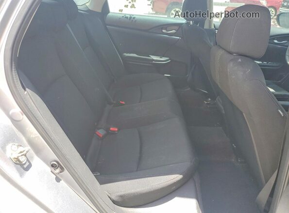 2HGFC2F50JH564567 2018 HONDA CIVIC Серебряный Вид задних сидений