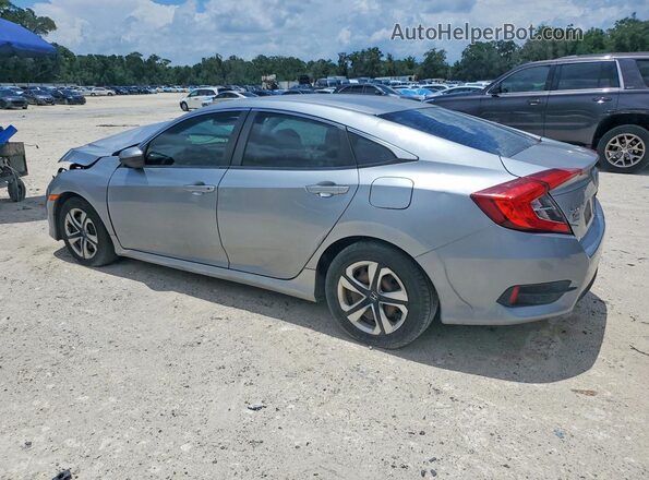 2HGFC2F50JH564567 2018 HONDA CIVIC Серебряный Задняя левая четверть